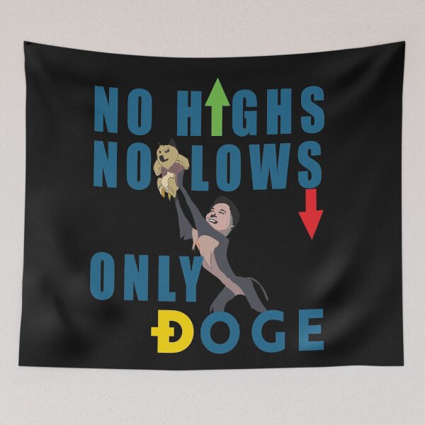 Item preview, No highs no lows only Doge, baby doge  designed and sold by Feline Rockstars.