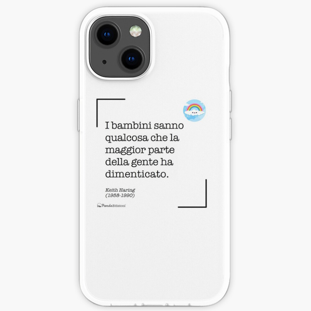 I bambini sanno qualcosa che la maggior parte della gente ha dimenticato iPhone Case