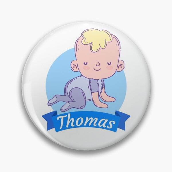 Artikelvorschau, Thomas Jungennamen für Babys entworfen und verkauft von Piztees.