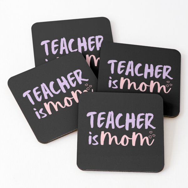 Item preview, Teacher is Mom designed and sold by Zentropik.
