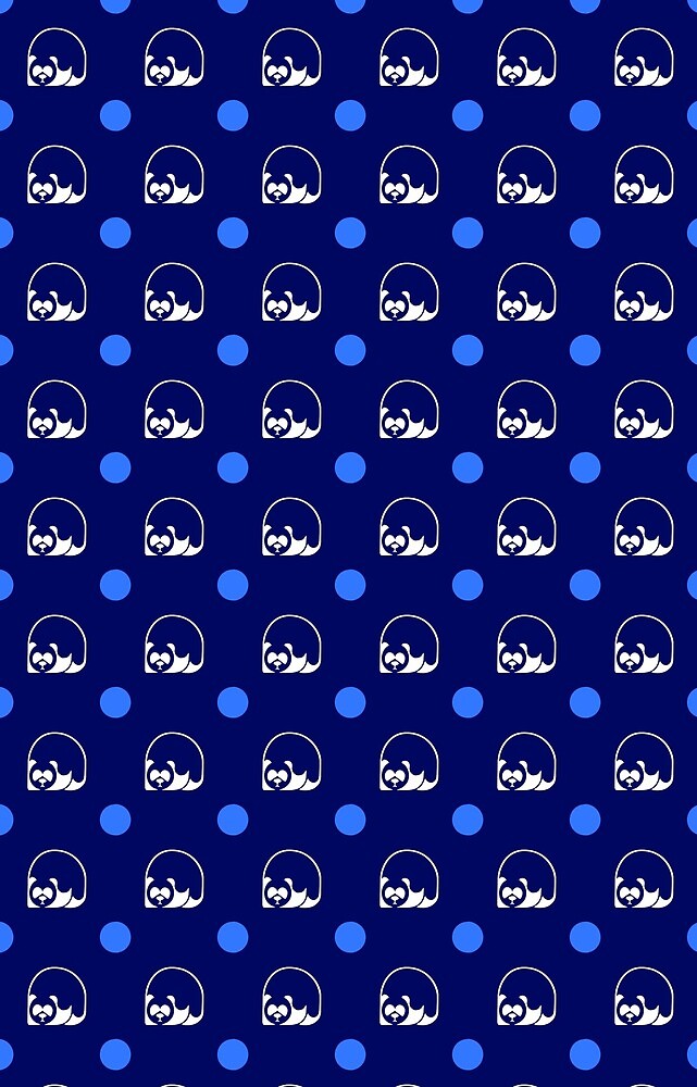Thumbnail 2 of 2, Samsung Galaxy Phone Case, Blue wallpaper logo designed and sold by Panda Edizioni.