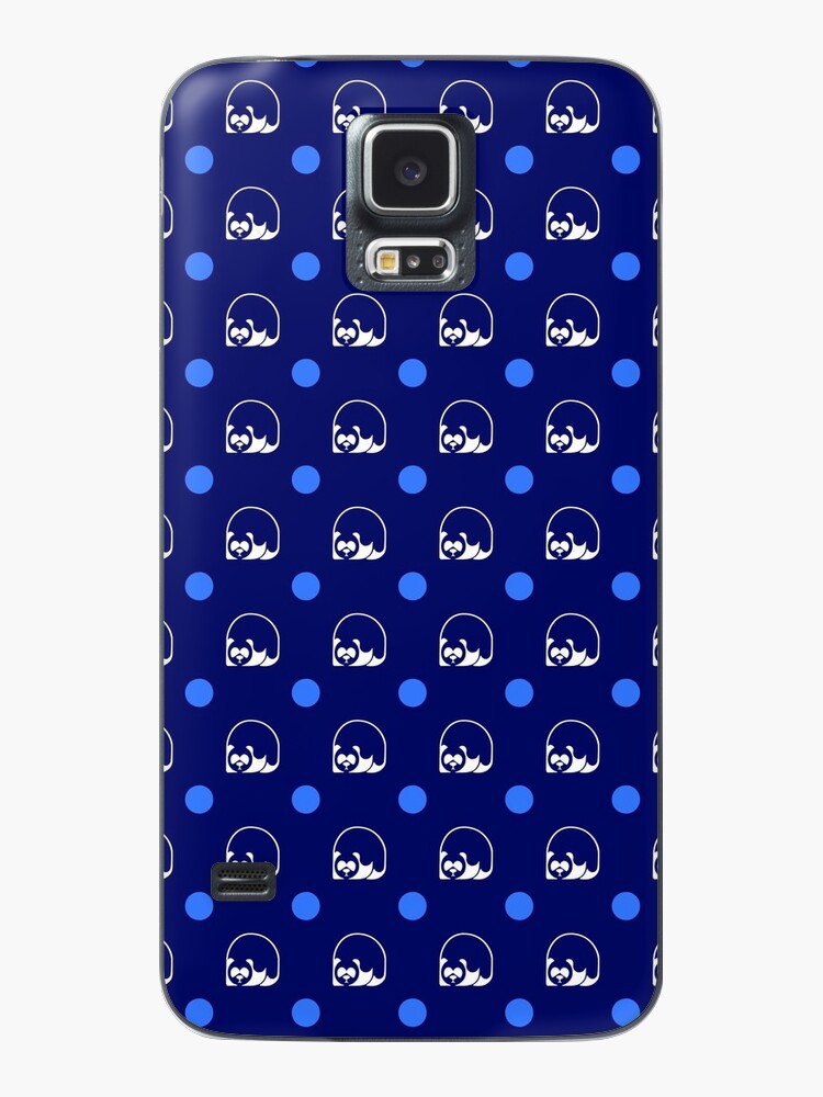 Thumbnail 1 of 2, Samsung Galaxy Phone Case, Blue wallpaper logo designed and sold by Panda Edizioni.