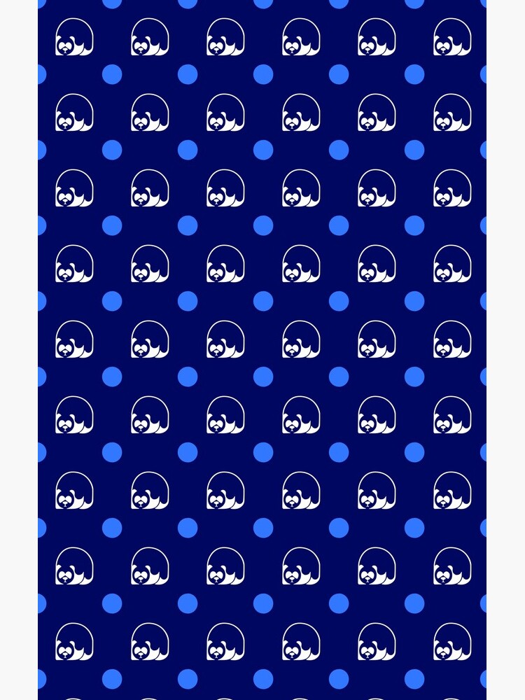 Blue wallpaper logo by PandaEdizioni