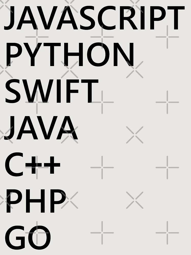 Thumbnail 6 of 6, Premium Oversized Hoodie, Programming Language Javascript Python Swift C++ Php Go For Programmer Coder Developer designed and sold by AJAD212.