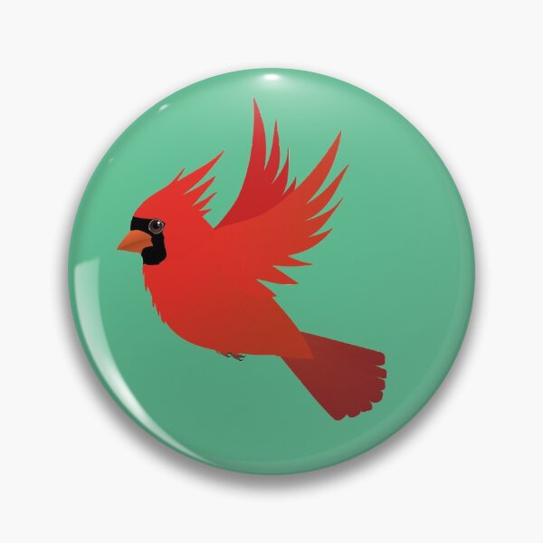 Item preview, Flying northern cardinal designed and sold by Bwiselizzy.