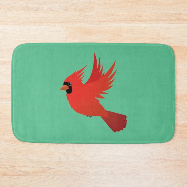 Item preview, Flying northern cardinal designed and sold by Bwiselizzy.