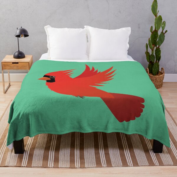 Item preview, Flying northern cardinal designed and sold by Bwiselizzy.