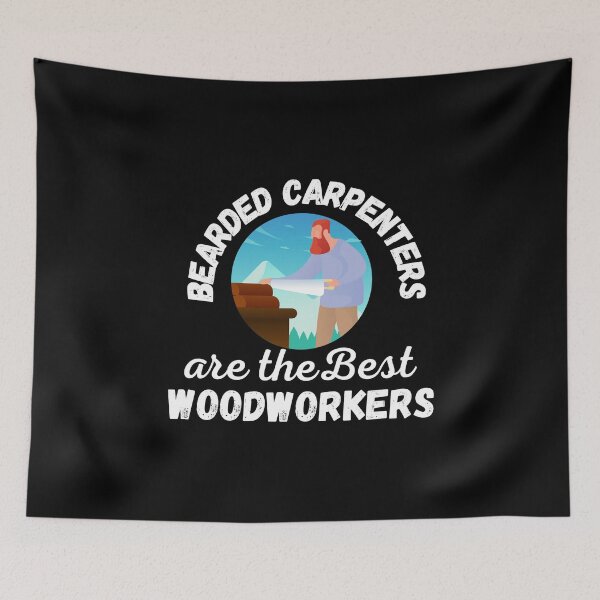 Item preview, Bearded carpenters are the best woodworkers designed and sold by Kpnuts1.