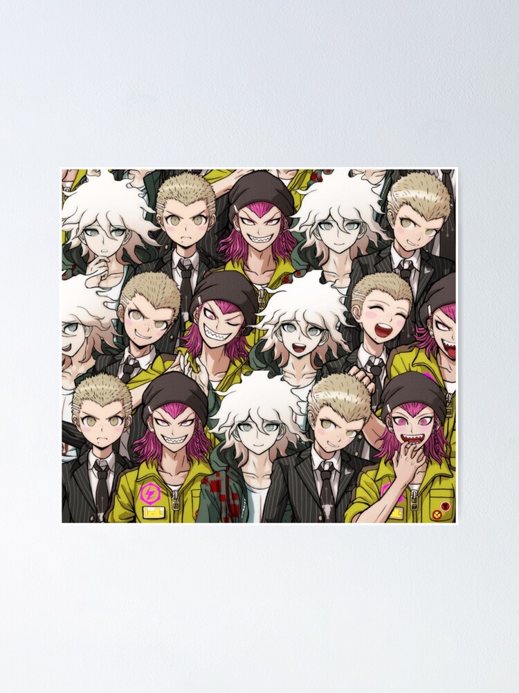 "Fuyuhiko Kuzuryu/Kazuichi Soda/Nagito Komaeda" Poster by raybound420