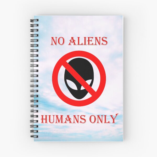 Item preview, No aliens, humans only designed and sold by helenkaiy.