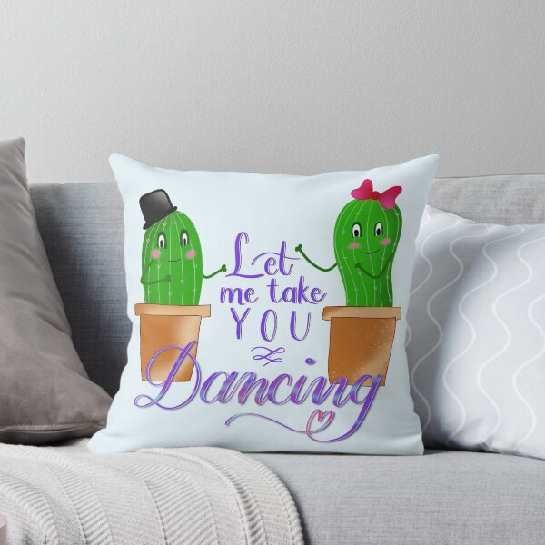 Aperçu de l'œuvre Allons danser, cactus créée et vendue par Paperilion.