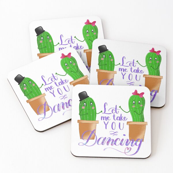 Item preview, Let me take you dancing, cactus designed and sold by Paperilion.
