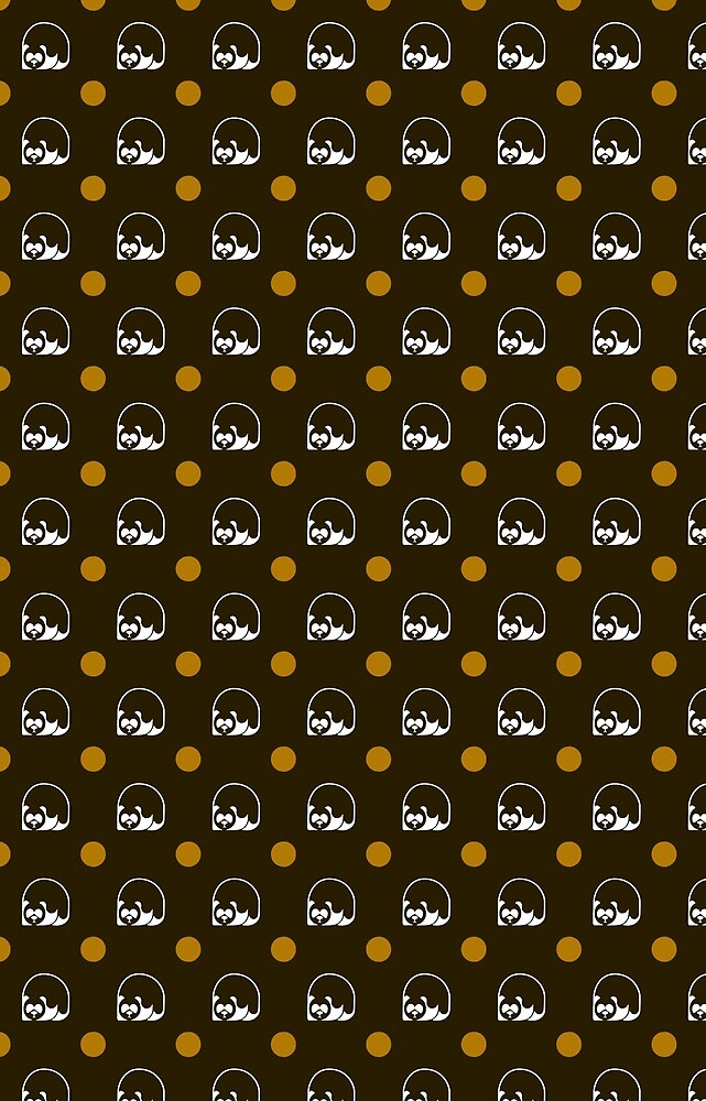 Thumbnail 2 of 2, Samsung Galaxy Phone Case, Logo on brown wallpaper designed and sold by Panda Edizioni.