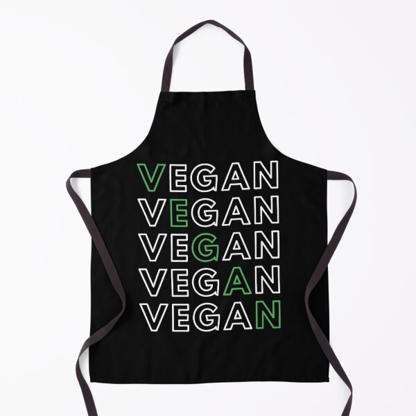 Item preview, Vegan T-shirt vegan word repeated five times designed and sold by Rrrainbow.
