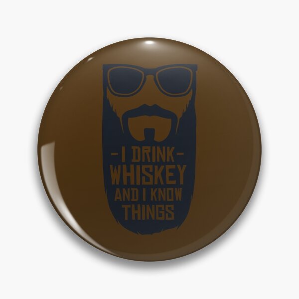 Item preview, I drink whiskey and i know things. Gift for father. Decembeard designed and sold by JuiceDesign.