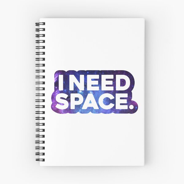 Item preview, i need space sticker designed and sold by MonkeySame.