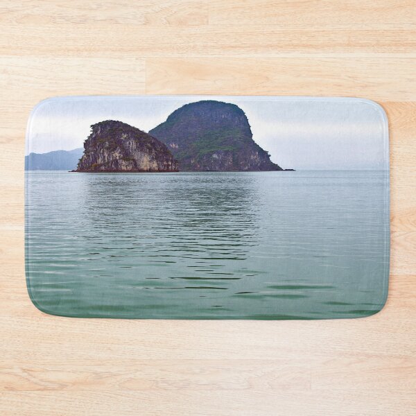 Item preview, Rocks in Halong Bay in North Vietnam designed and sold by frankuffmann.