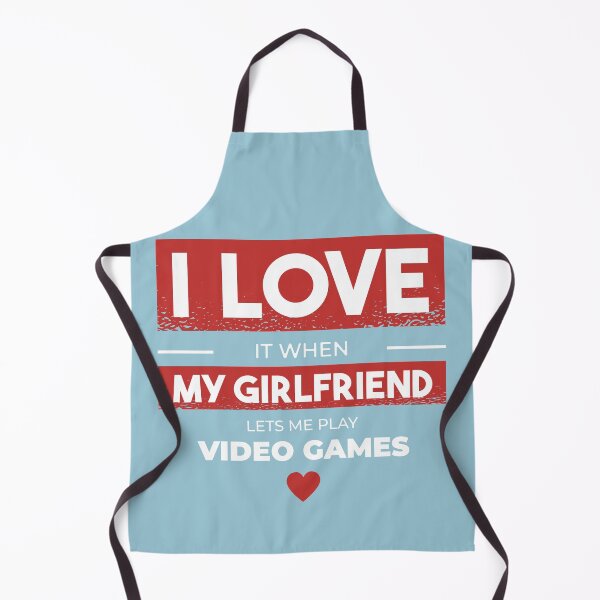 Item preview, Gamer Love anti valentine's day - I love it when my girlfriend lets me play video games designed and sold by Ransyn Art.