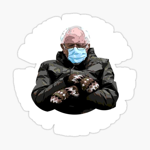 "Don't Make Me Take Off My Mittens" Sticker for Sale by BoldNewLook