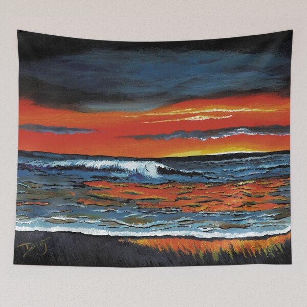 Item preview, Fire on the Water designed and sold by Dianne Hancock-James.
