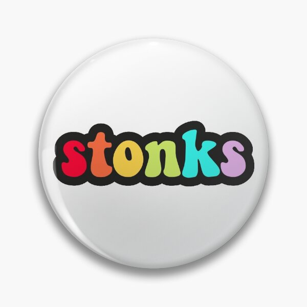 Artikelvorschau, Stonks Aufkleber entworfen und verkauft von MonkeySame.