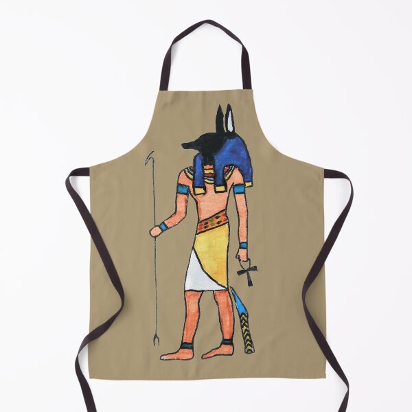 Item preview, Ancient Egyptian God Anubis Watercolor Painting designed and sold by WatercolorStore.