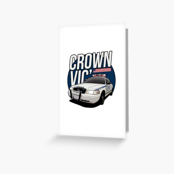 Ford Crown Victoria Police - Police car / CVPI Greeting Card