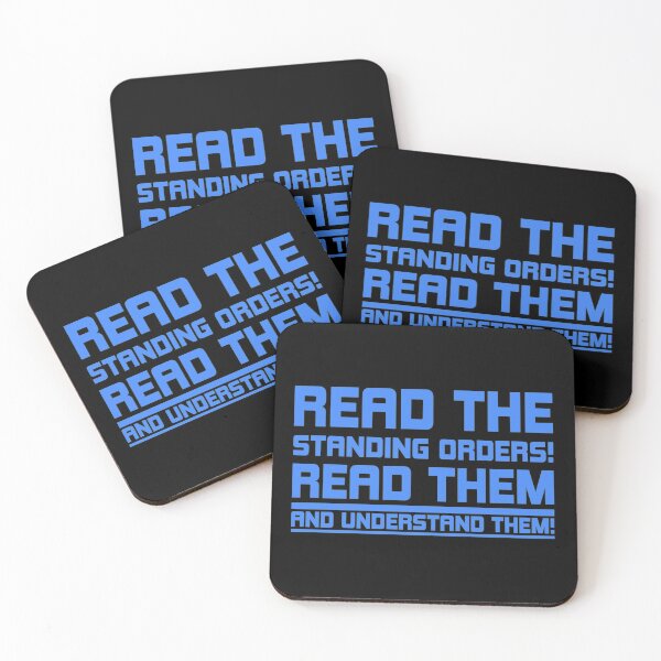 Item preview, READ THE STANDING ORDERS! READ THEM AND UNDERSTAND THEM! designed and sold by DotorEaon.