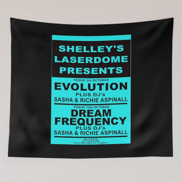 Item preview, Shelley's Laserdome DJ Sasha Poster designed and sold by iconatastic.