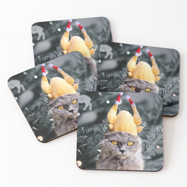 Item preview, Selkirk Rex Regan Christmas Turkey Cat designed and sold by Kimmy  D.