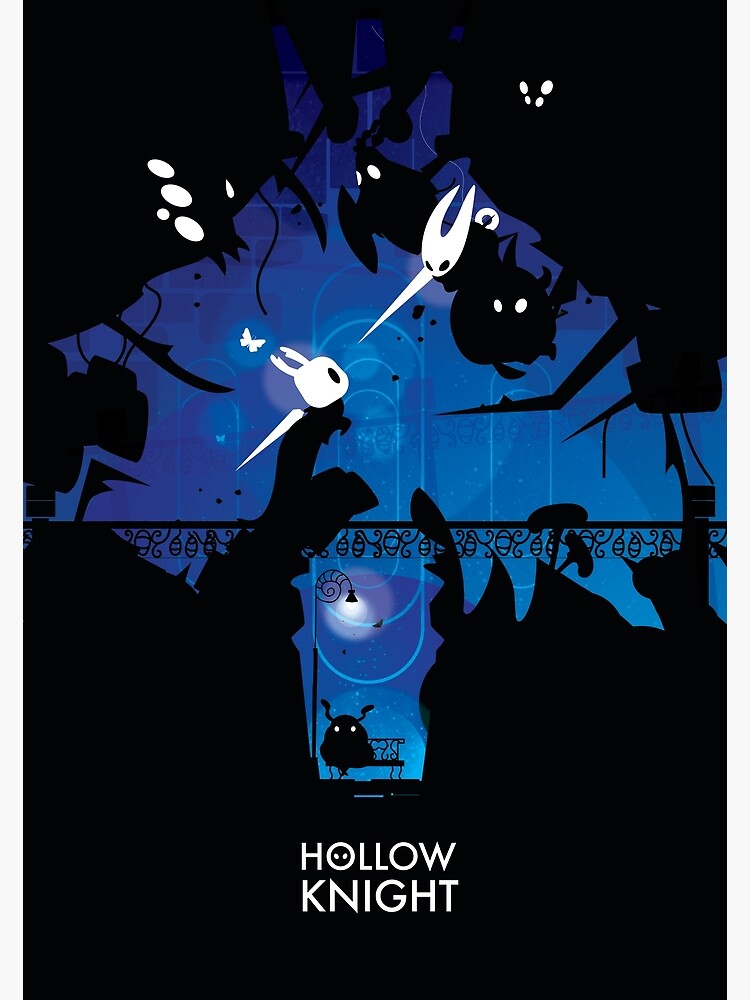 Discover Hollow Knight Fanart Artwork Poster, Hollow Knight Game Poster, Video Game Poster, Game Poster, Home Decoration, Player Room Decoration