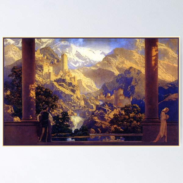 Item preview, Romance by Maxfield Parrish. designed and sold by likiska.