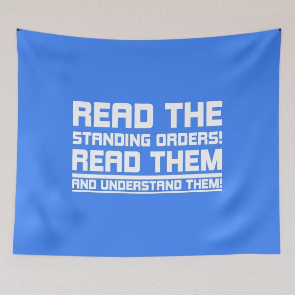 Item preview, READ THE STANDING ORDERS! READ THEM AND UNDERSTAND THEM! (2) designed and sold by DotorEaon.