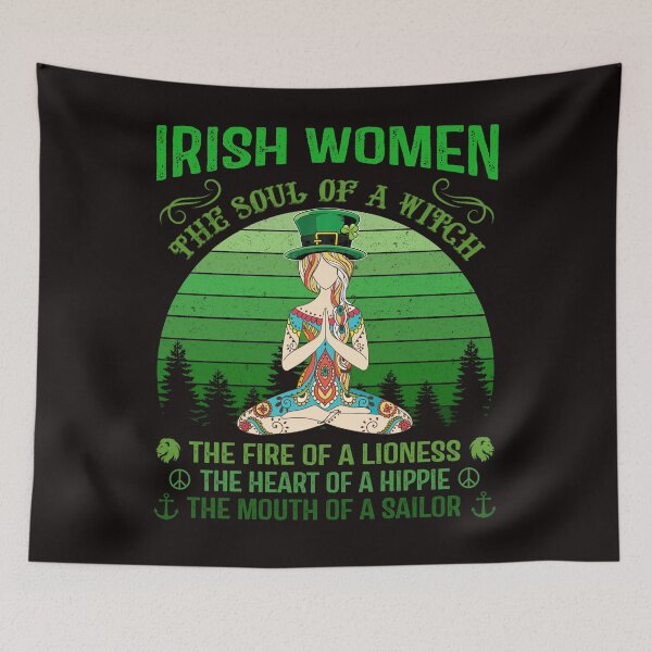 Item preview, St Patricks Day Irish Women The Soul Of A Witch designed and sold by BiancaMoss51.
