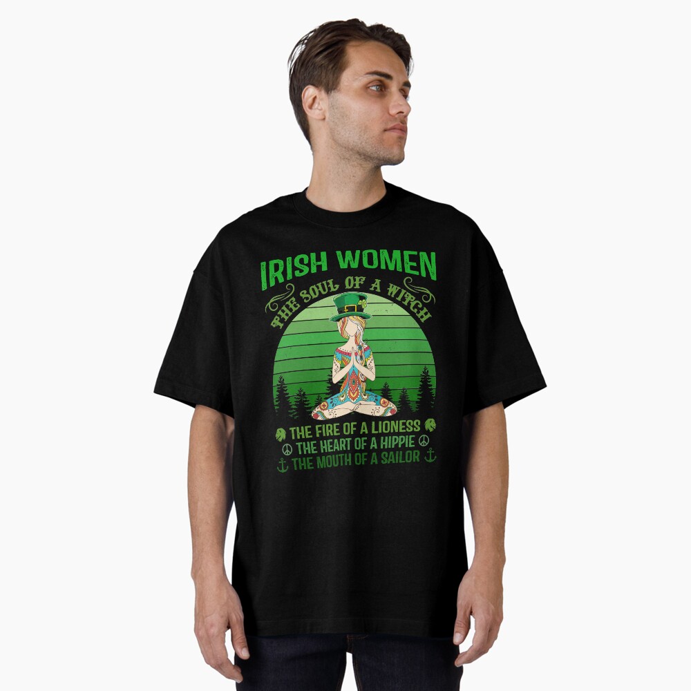 Womens Irish Woman Angel The Soul Of An Angel T-Shirt