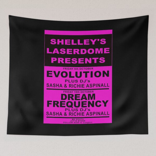 Item preview, Shelley's Laserdome DJ Sasha Poster designed and sold by iconatastic.