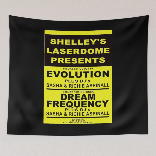 Item preview, Shelley's Laserdome DJ Sasha Poster designed and sold by iconatastic.