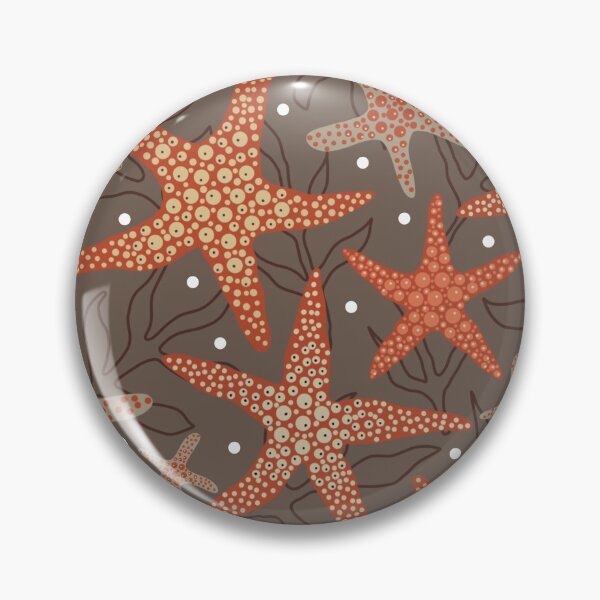 Item preview, Sea stars - starfish fun in the ocean on cocoa with bubbles designed and sold by susyrdesign.