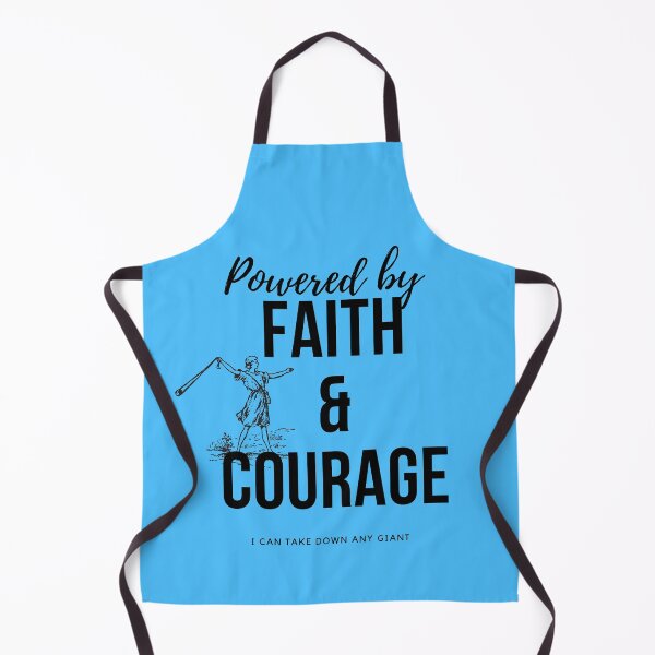 Item preview, Powered By Faith and Courage David and Goliath 2 designed and sold by JohnSit.