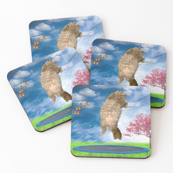 Item preview, Selkirk Rex Regan Trampoline Cat designed and sold by Kimmy  D.