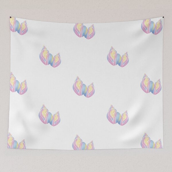 Item preview, Watercolor Conch Shells designed and sold by Soul-on-groove.