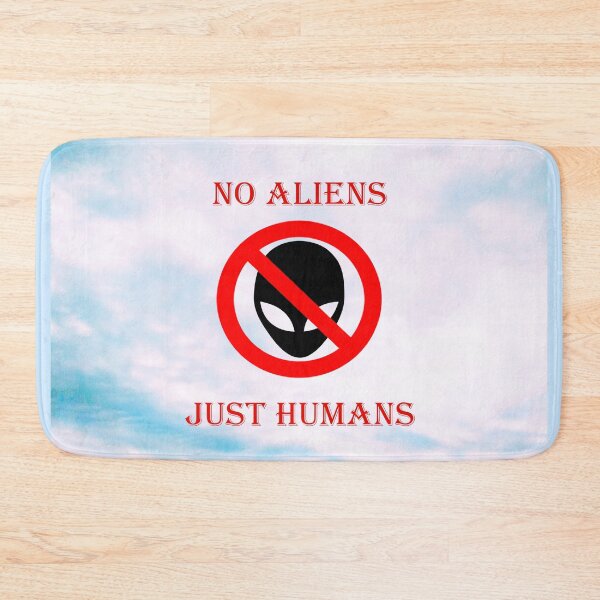 Item preview, No aliens, just humans designed and sold by helenkaiy.