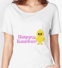 Happy Easter Chick Women's Relaxed Fit T-Shirt