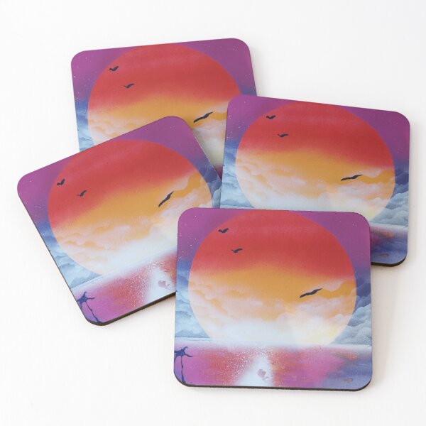 Item preview, Colourful sun setting on the sea designed and sold by Twinkleb17.