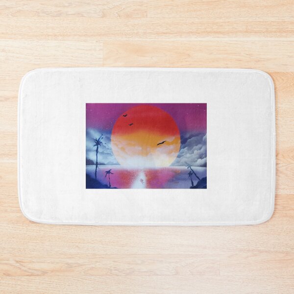 Item preview, Colourful sun setting on the sea designed and sold by Twinkleb17.