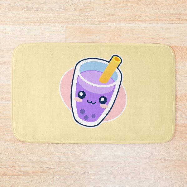 Item preview, Boba Milk Tea - Cute Purple Bubble Tea  designed and sold by warmfuzzylogic.