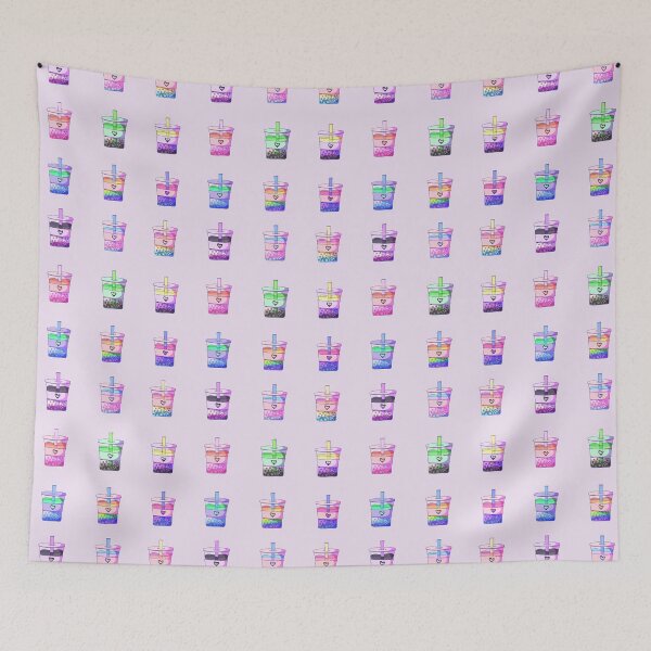 Item preview, Lgbt Pride Bubble Tea designed and sold by ForTheFrogWar.