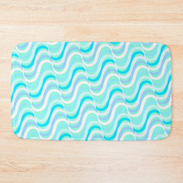 Item preview, Blue Ocean Waves Pattern designed and sold by Qestar.