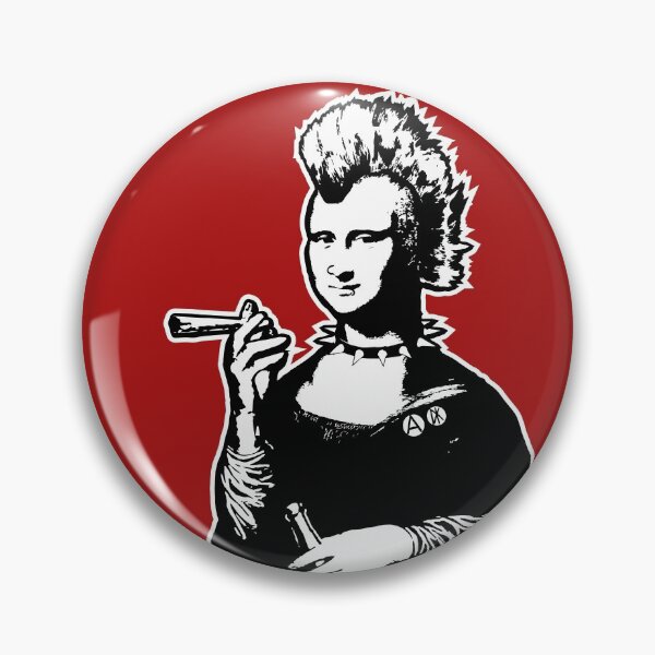 Item preview, Mona Lisa Gioconda punk designed and sold by VinagreShop.