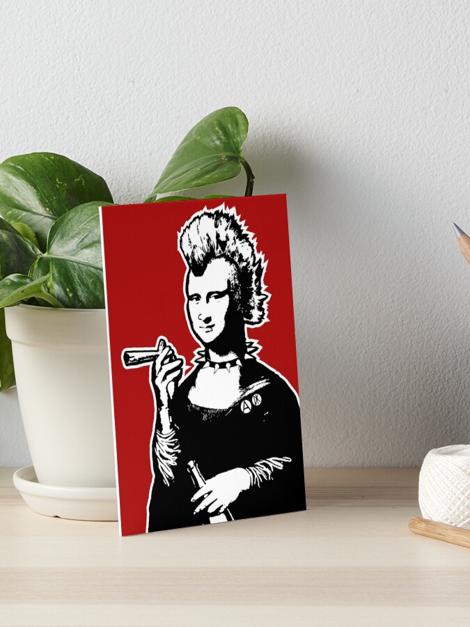 Mona Lisa Gioconda punk